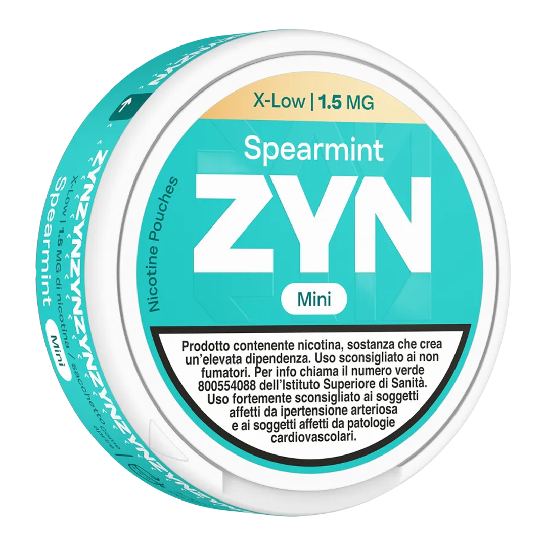 ZYN Pouch spearmint de 1.5 mg